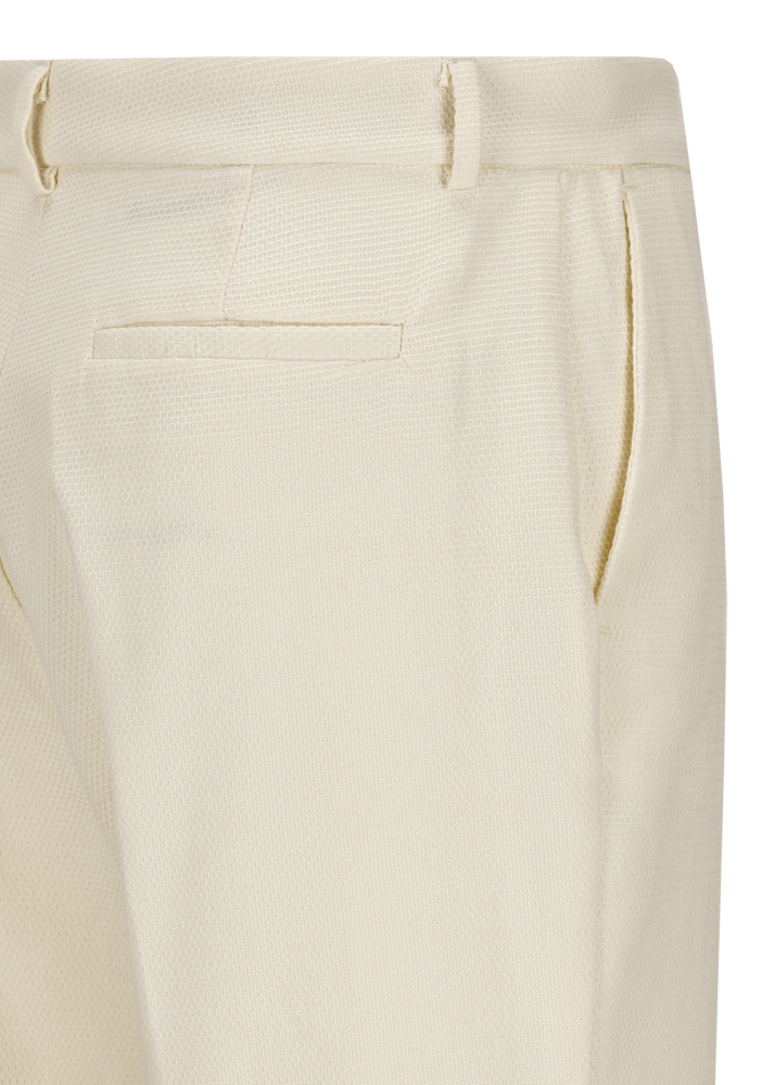 Luis Trenker Pantaloni in piqué con taglio Cigarette Cut modello Luleonelle Comprare a buon mercato