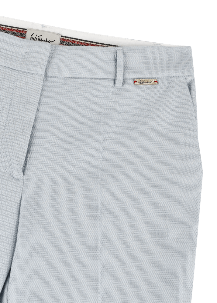 Luis Trenker Pantaloni in piqué con taglio Cigarette Cut modello Luleonelle Grande vendita