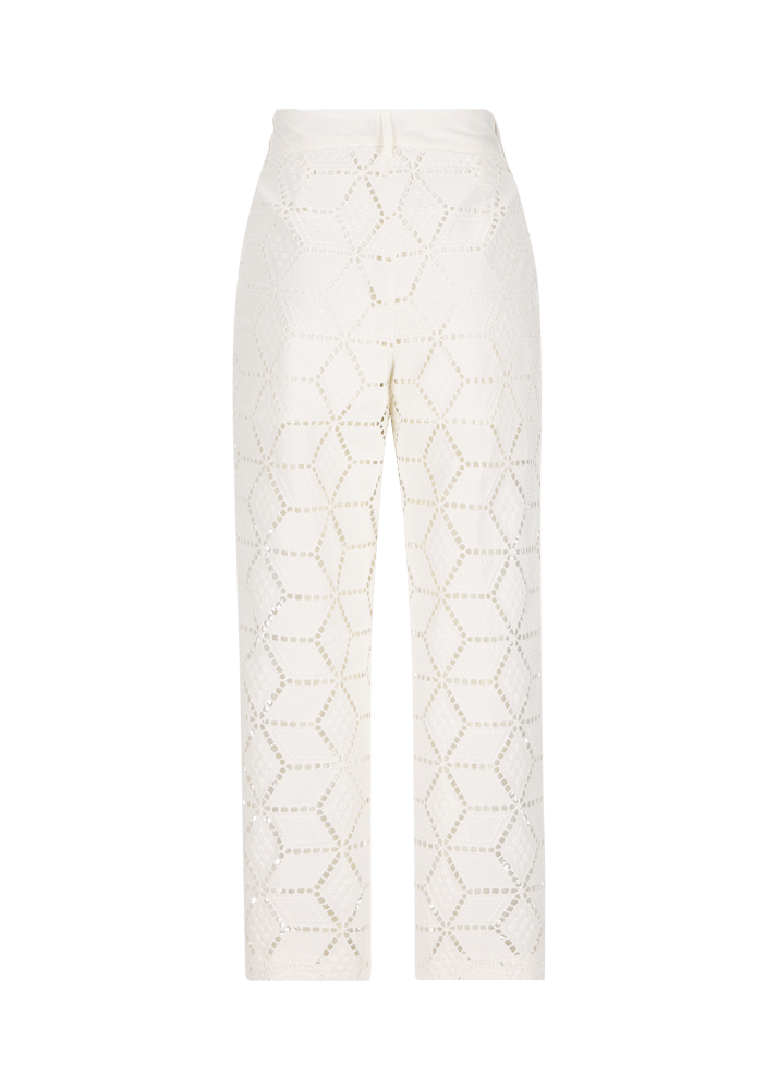 Luis Trenker Pantaloni dalla linea Carrot Fit in pizzo sangallo modello Luloretta Vendite stagionali