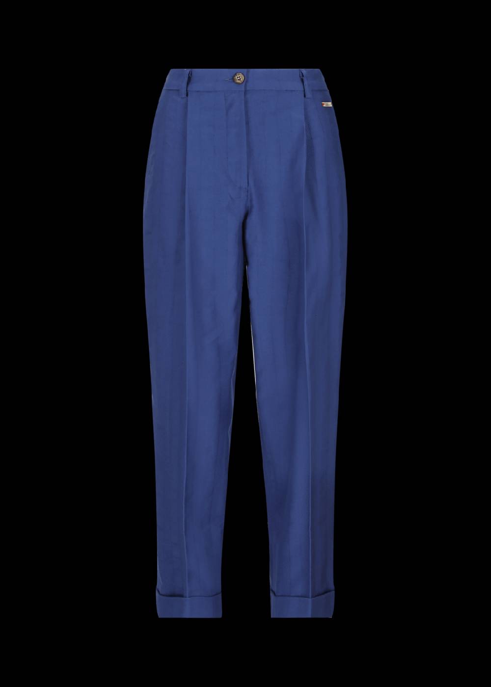 Luis Trenker Pantaloni in cotone e lino dalla vestibilità Carrot Fit modello Luloretta Cyber Monday