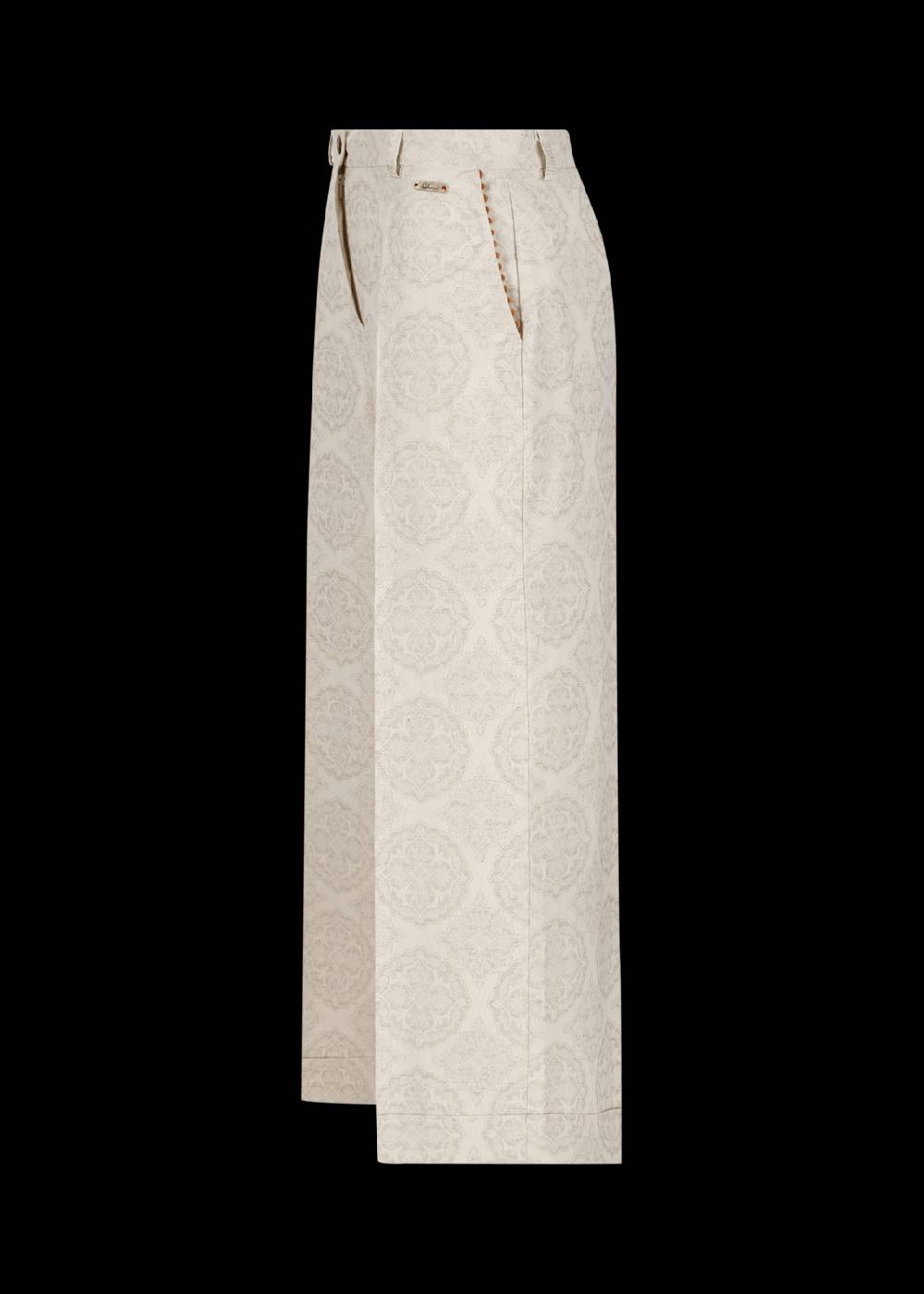 Luis Trenker Pantaloni a gamba ampia in jacquard modello Lulidia Offerta Giorno del Papà