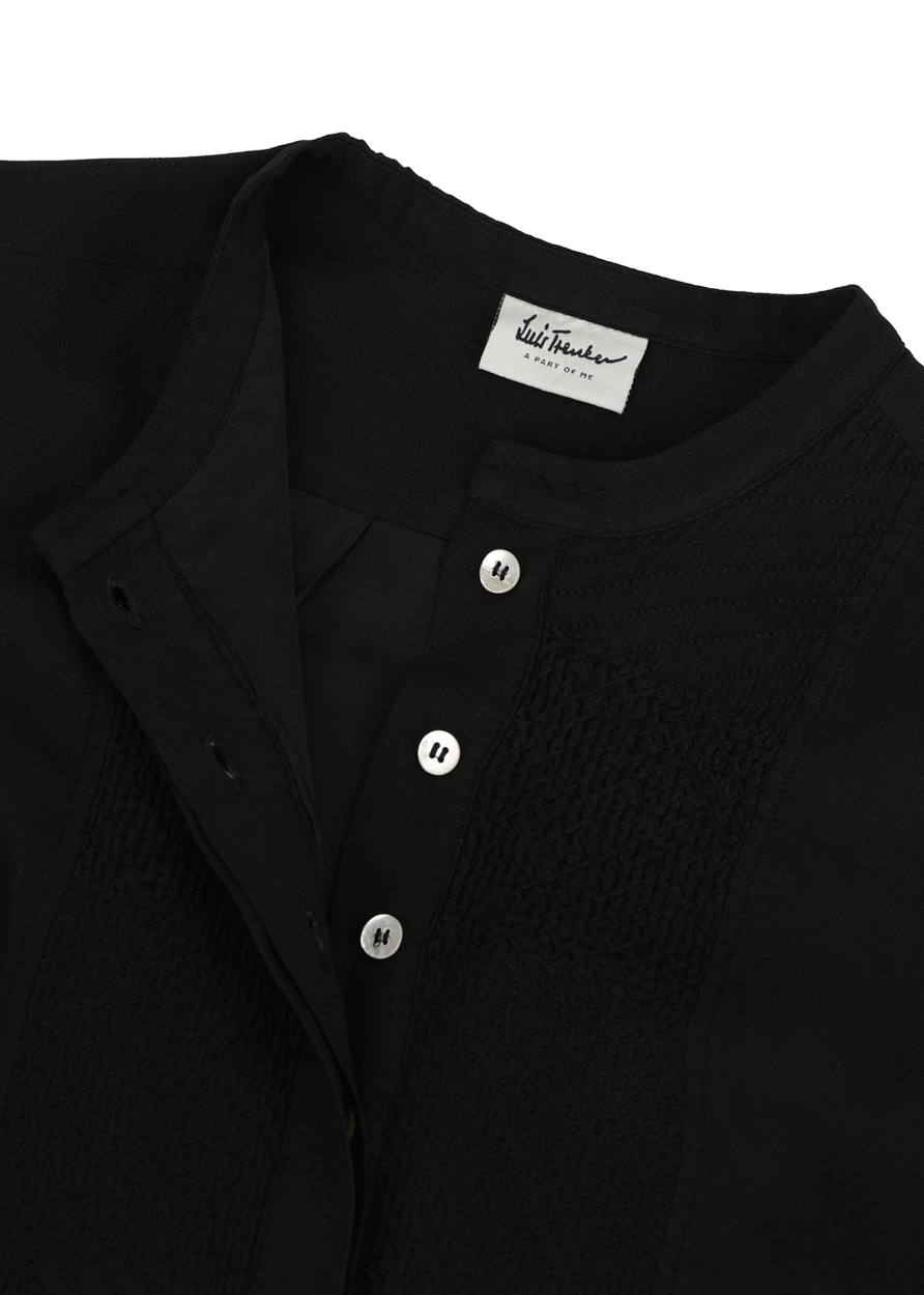 Luis Trenker Blusa modello Luflavia con ricamo Offerta temporanea