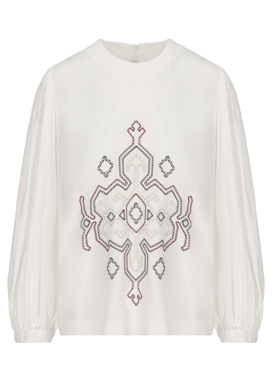 Luis Trenker Blusa modello Lugiada in viscosa Offerte esclusive