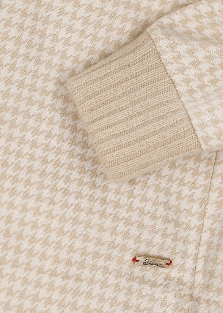Luis Trenker Felpa con motivo pied-de-poule modello Luamelie 50% di sconto con spedizione gratuita