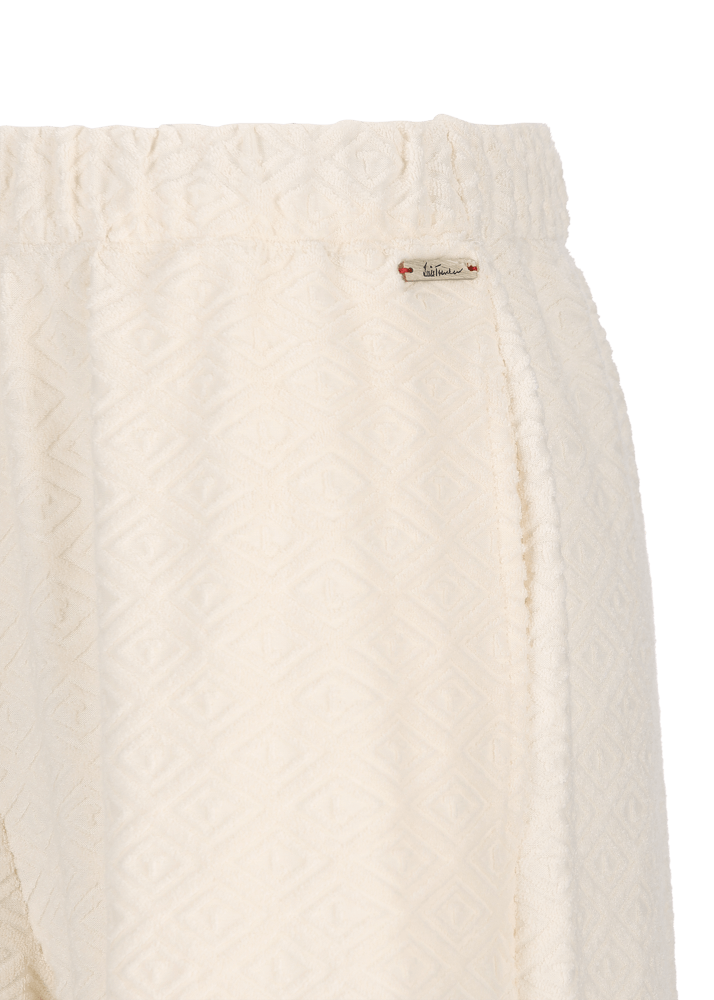 Luis Trenker Pantaloni in felpa in spugna di cotone modello Luluisa Nuovo
