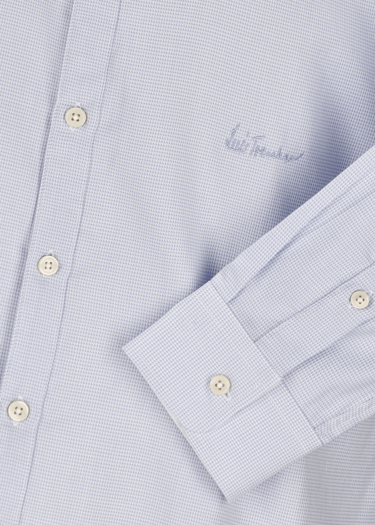 Luis Trenker Camicia con colletto alla coreana modello Lubernet Outlet