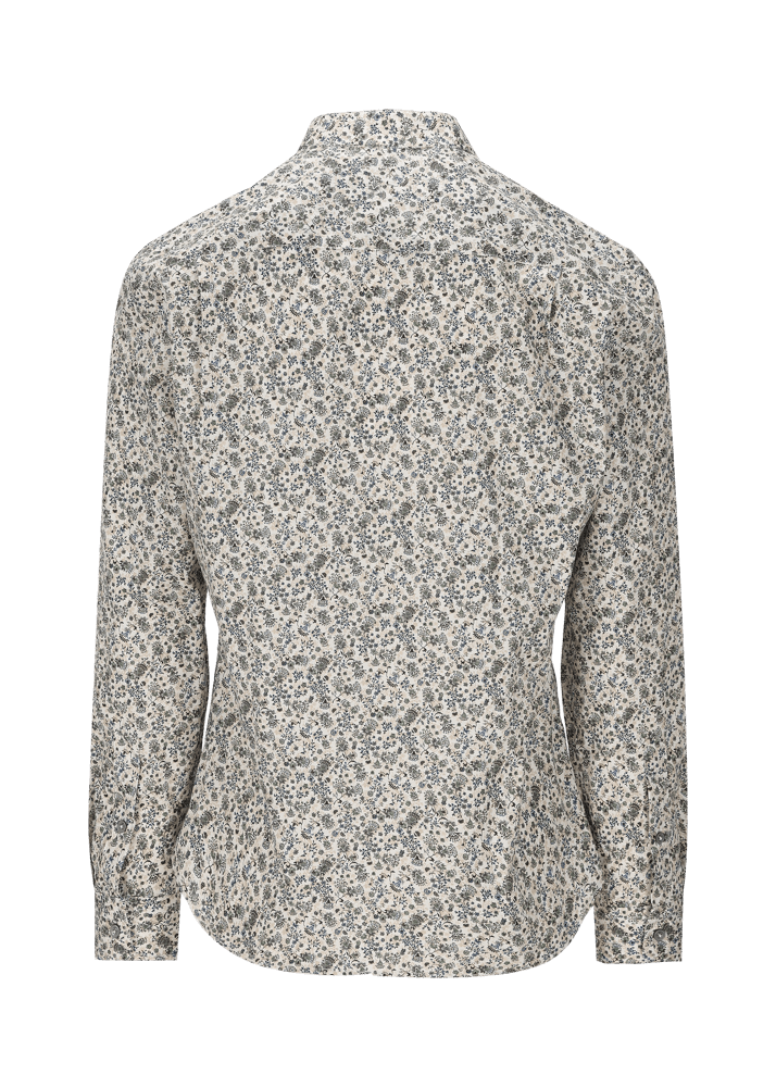 Luis Trenker Camicia con motivo floreale Lubernet Hotsell