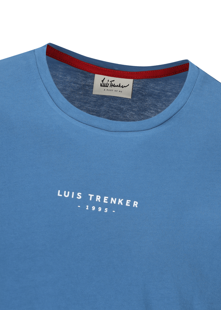 Luis Trenker T-shirt basic in cotone modello Lucarlo Nuova