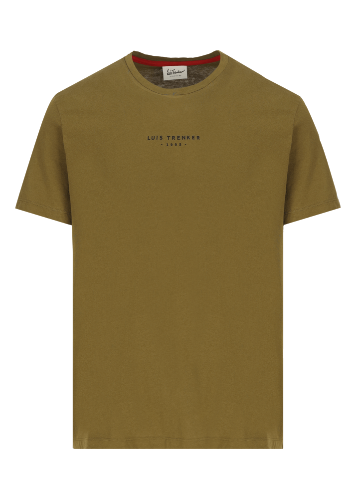 Luis Trenker T-shirt basic in cotone modello Lucarlo Moda