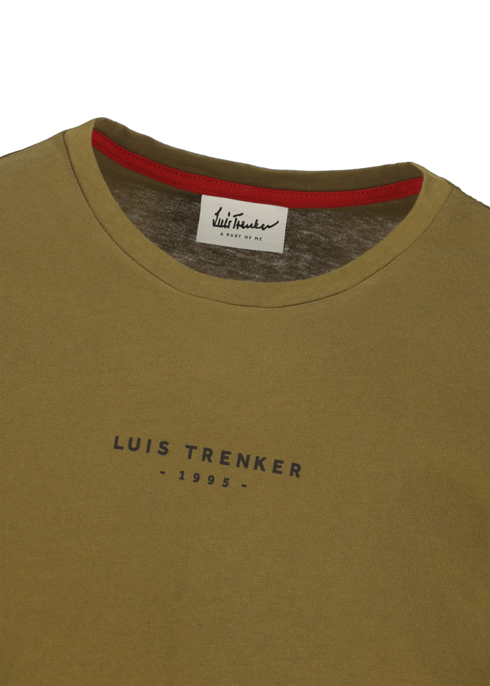 Luis Trenker T-shirt basic in cotone modello Lucarlo Moda