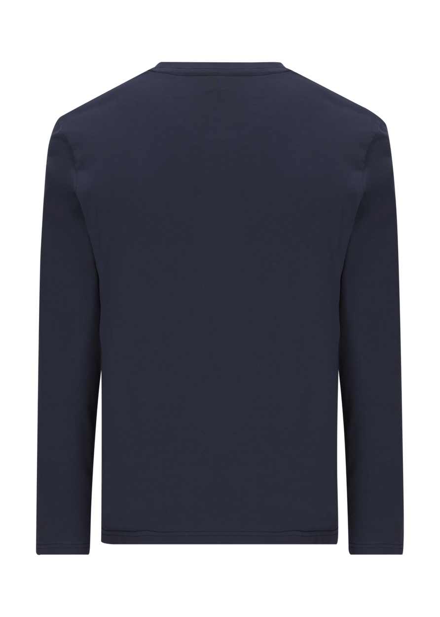 Luis Trenker Maglia a maniche lunghe con stampa e ricamo modello Luloris Negozio online di fabbrica