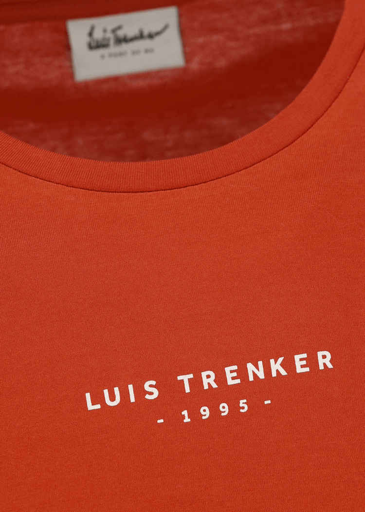 Luis Trenker T-shirt basic modello Lucarlo Comprare a buon mercato