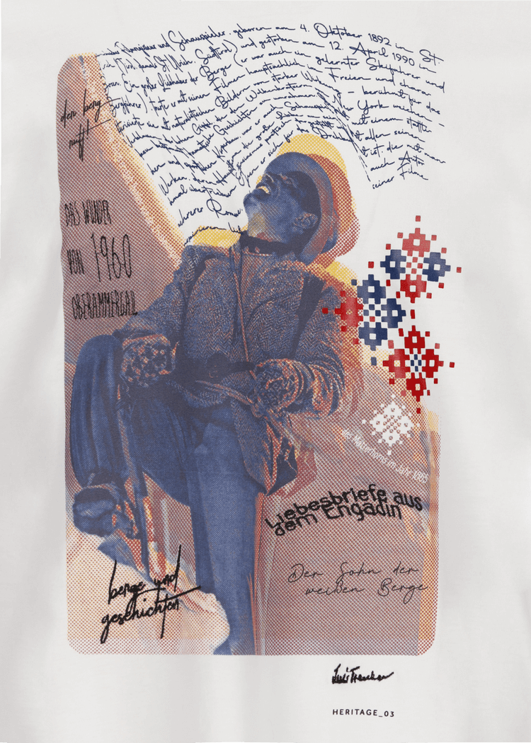 Luis Trenker T-shirt con motivo Heritage 3 modello Luluis Flash Sale