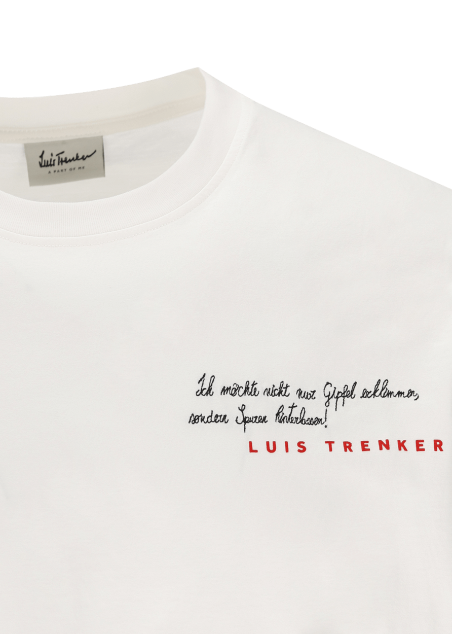 Luis Trenker T-shirt con stampa e ricamo modello Ludolf Fino al 50% di sconto