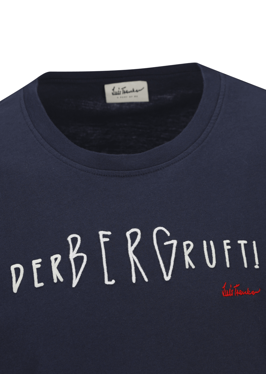 Luis Trenker T-shirt con scritta "Der Berg ruft" Fino al 55% di sconto