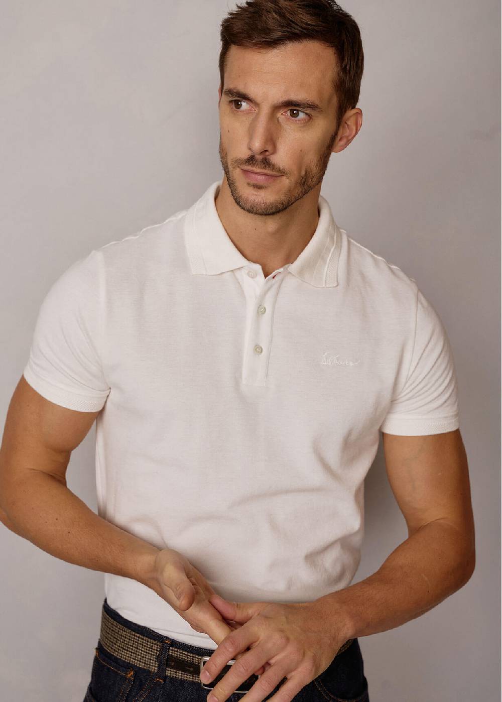 Luis Trenker Polo a maniche corte Luberneto 50% di sconto con spedizione gratuita