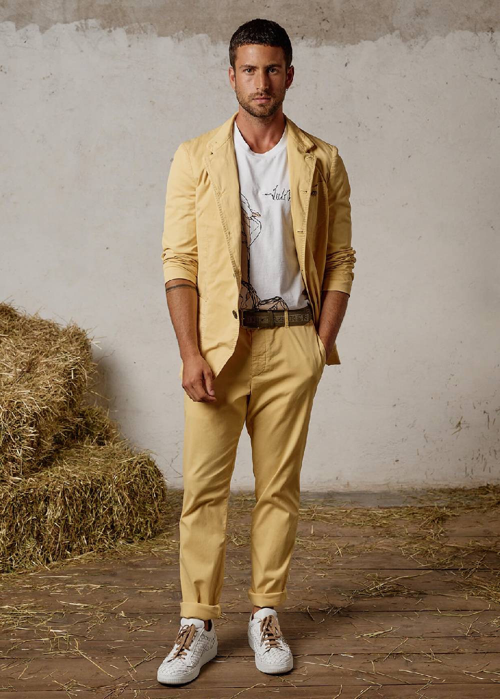 Luis Trenker Blazer in cotone elasticizzato modello Lusandro 50% di sconto per tempo limitato