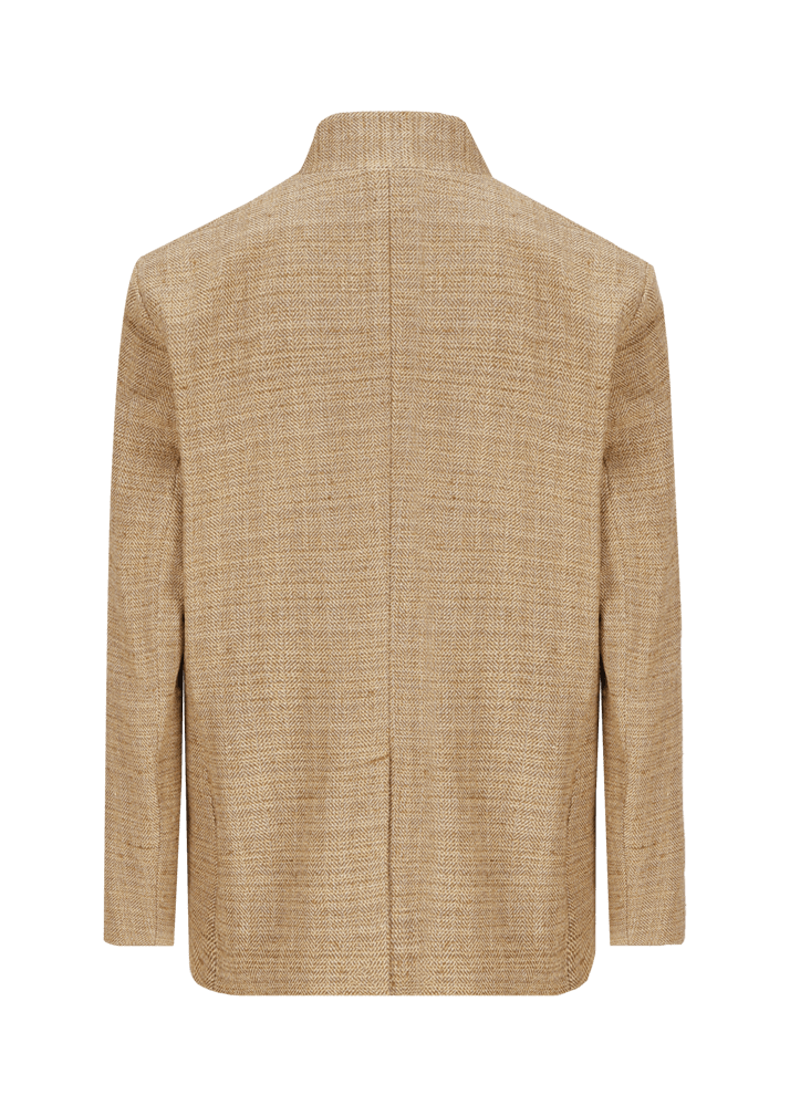 Luis Trenker Blazer con motivo a spina di pesce modello Lusandro In Linea