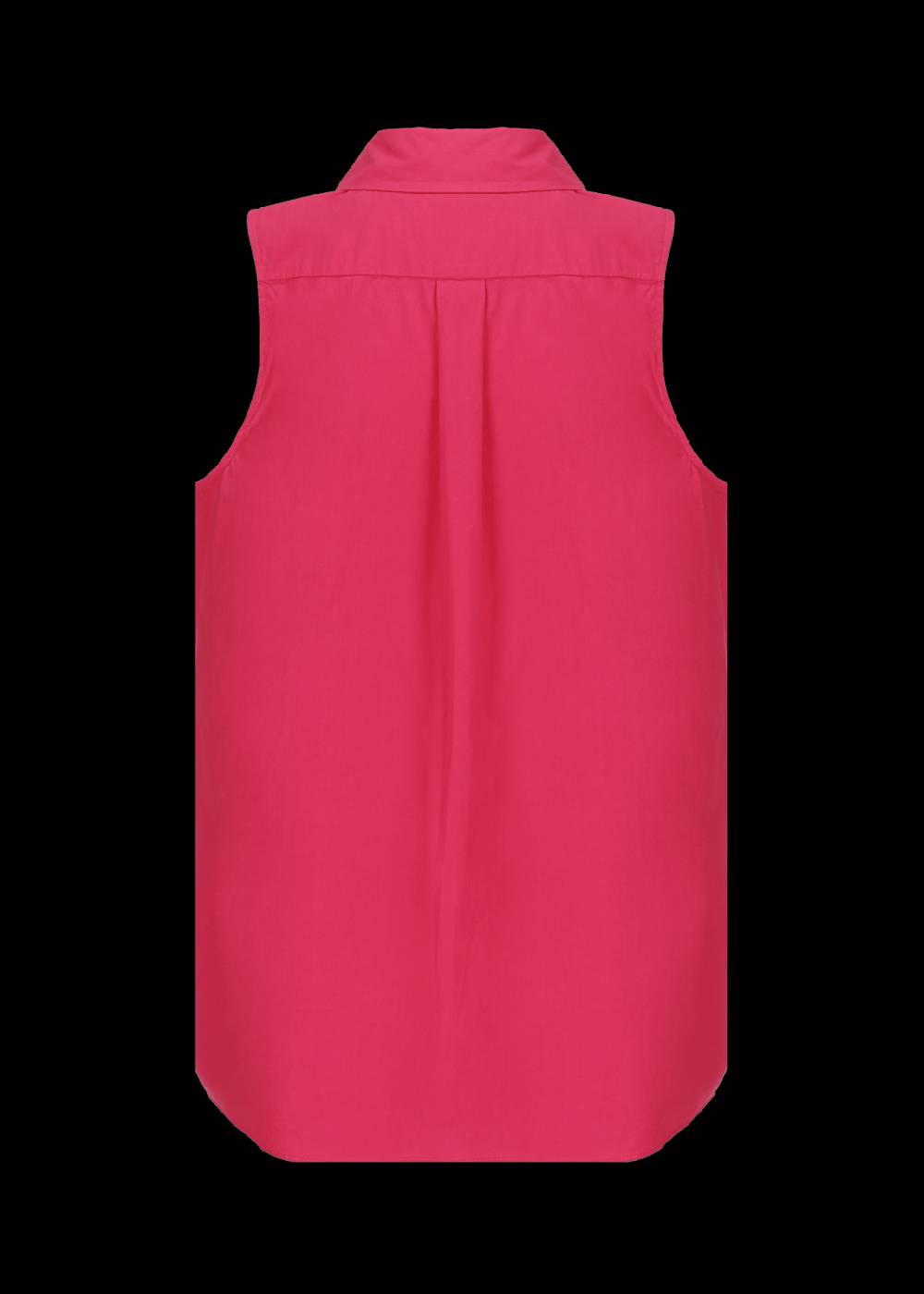Luis Trenker Blusa in cotone smanicata modello Lubetta Offerta