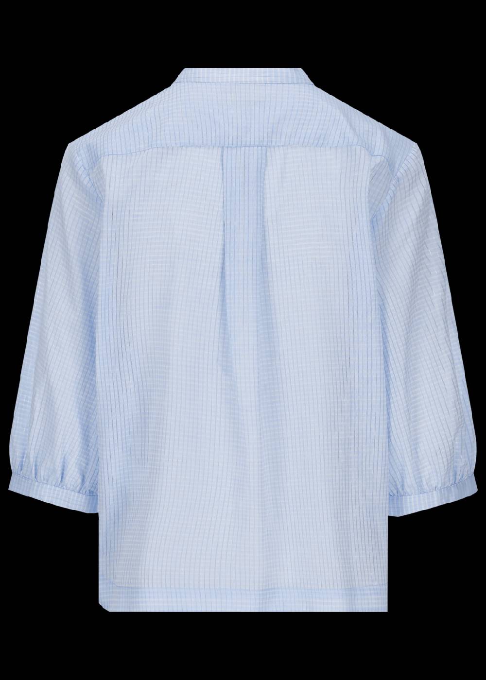 Luis Trenker Blusa in cotone con plastron modello Lufasta Outlet