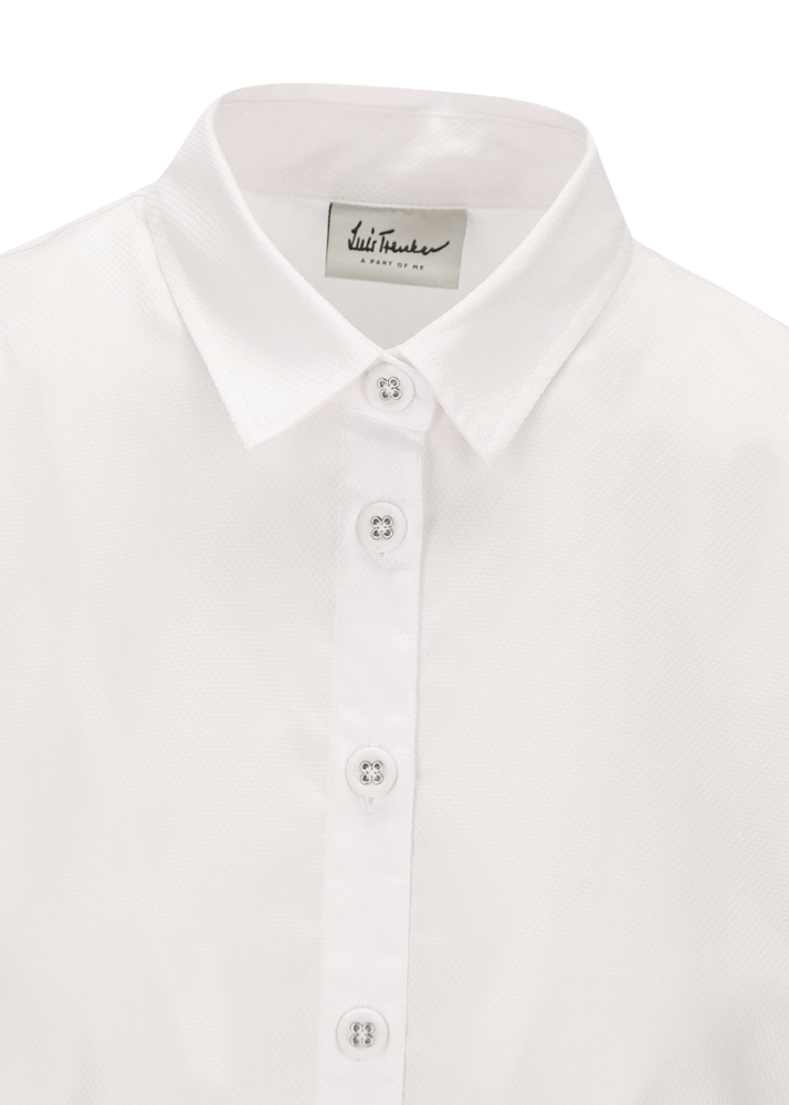 Luis Trenker Blusa in cotone a maniche corte modello Luflora Offerte