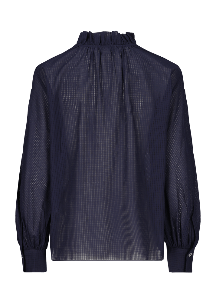 Luis Trenker Blusa dalla vestibilità Oversize Fit con maniche a sbuffo modello Lufabiana Saldi Di Fabbrica