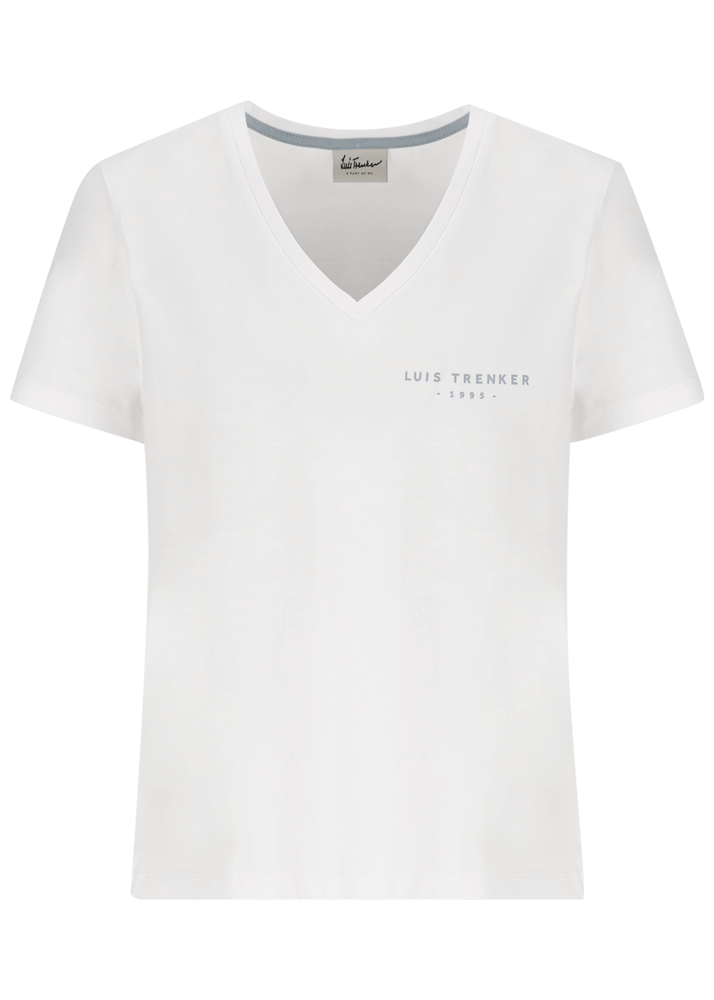 Luis Trenker T-shirt basic in cotone modello Lucarla In Saldo