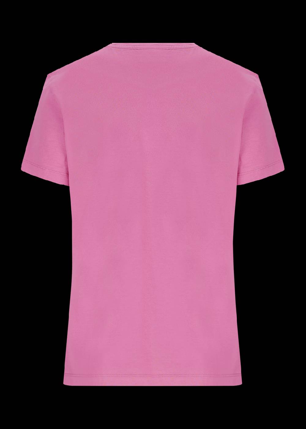 Luis Trenker T-shirt con slogan ricamato Viva la Vida Moda