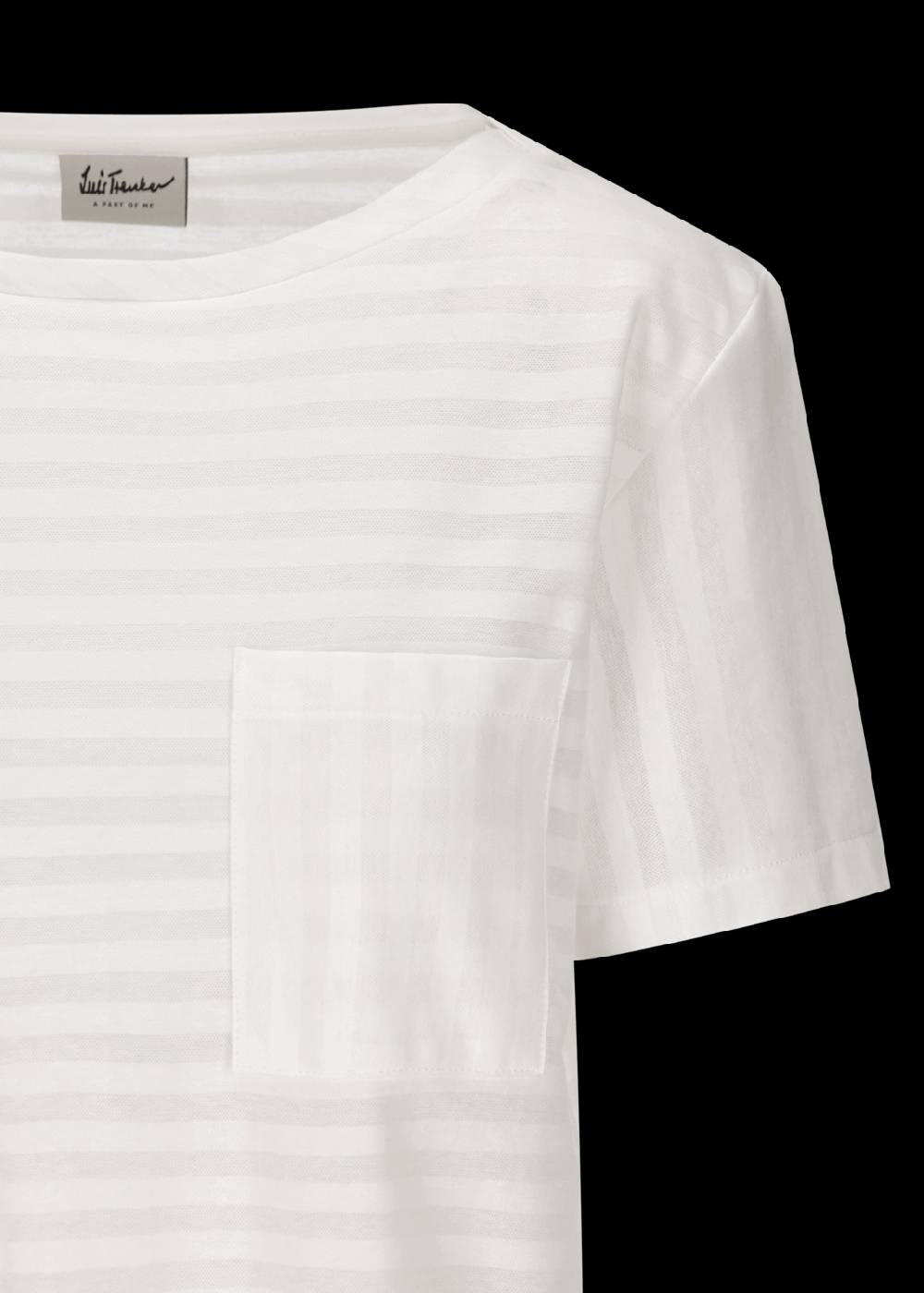 Luis Trenker T-shirt in jersey di cotone a righe Lutabata Shopping online
