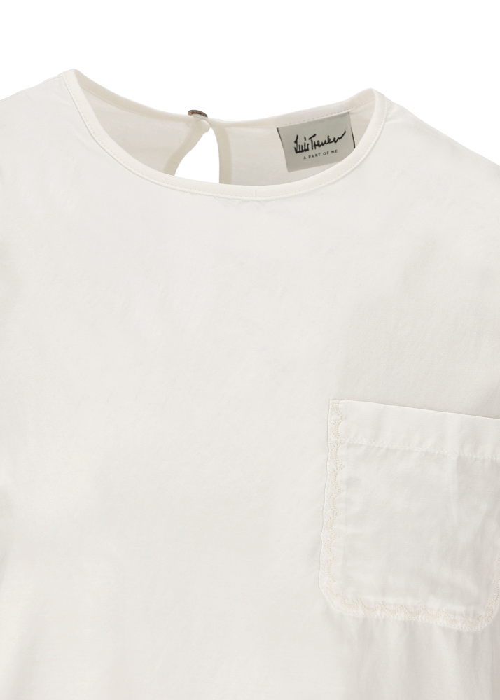 Luis Trenker T-shirt con taschino ricamato modello Lutanja Vendite stagionali