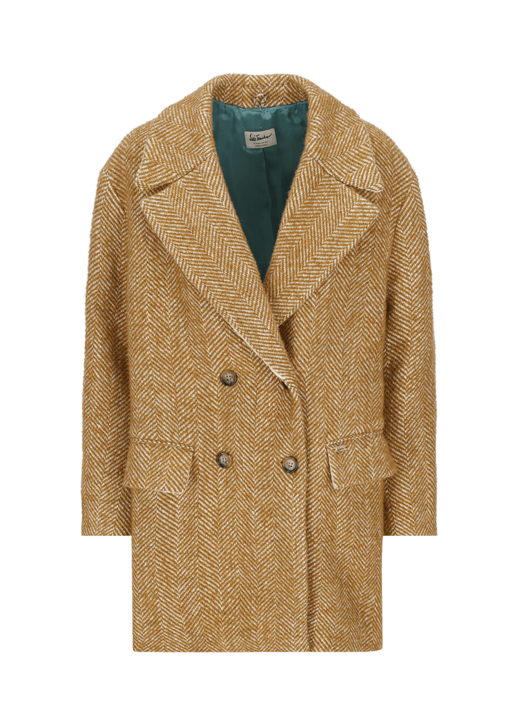 Luis Trenker Cappotto caban in misto lana modello Lumarta Lightning offer