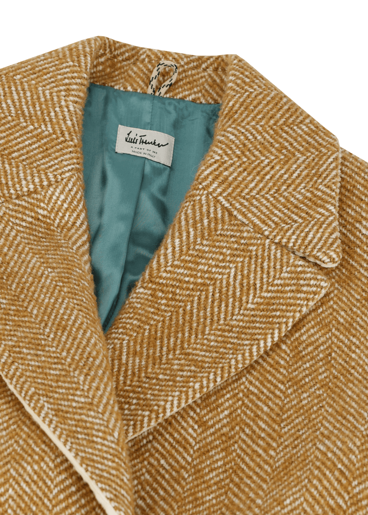 Luis Trenker Cappotto caban in misto lana modello Lumarta Lightning offer