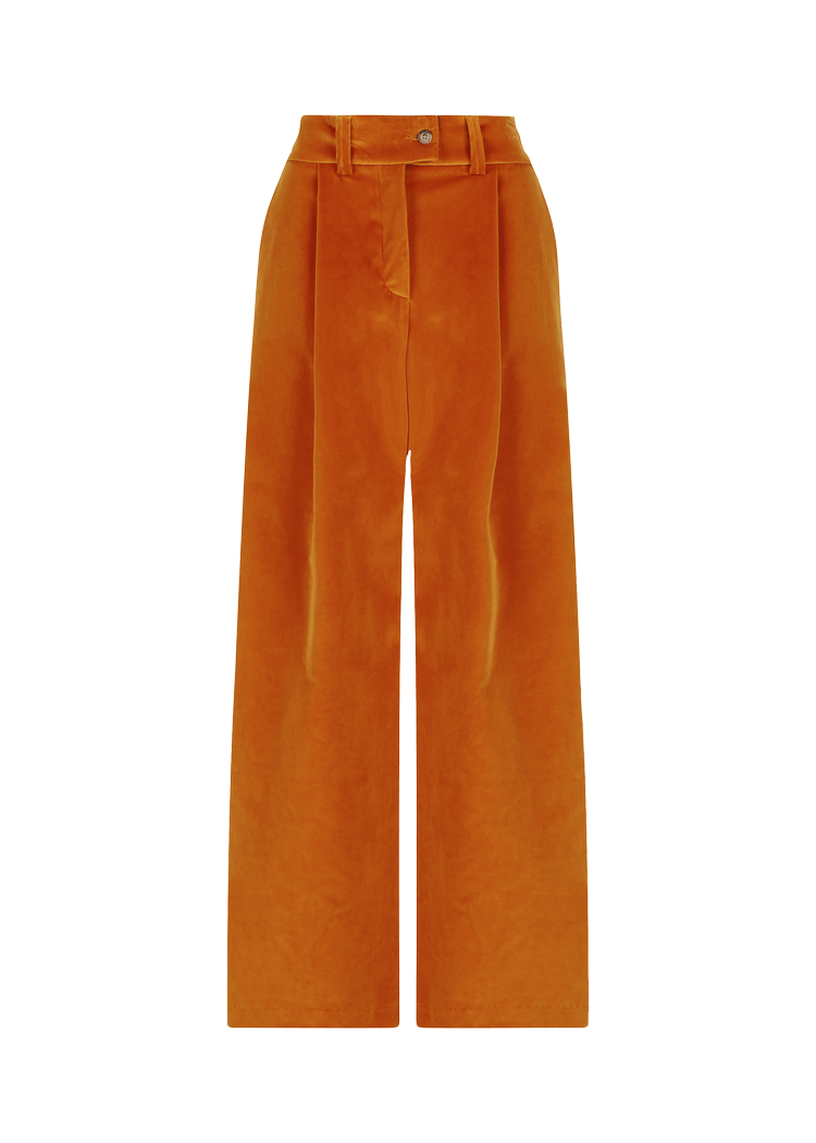 Luis Trenker Pantaloni di velluto plissettati modello Luxara Enormi risparmi