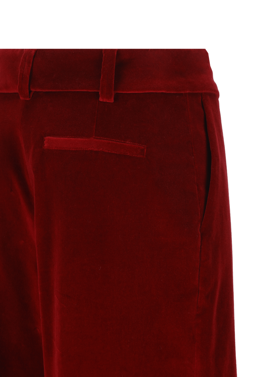 Luis Trenker Pantaloni di velluto plissettati modello Luxara Sconti VIP