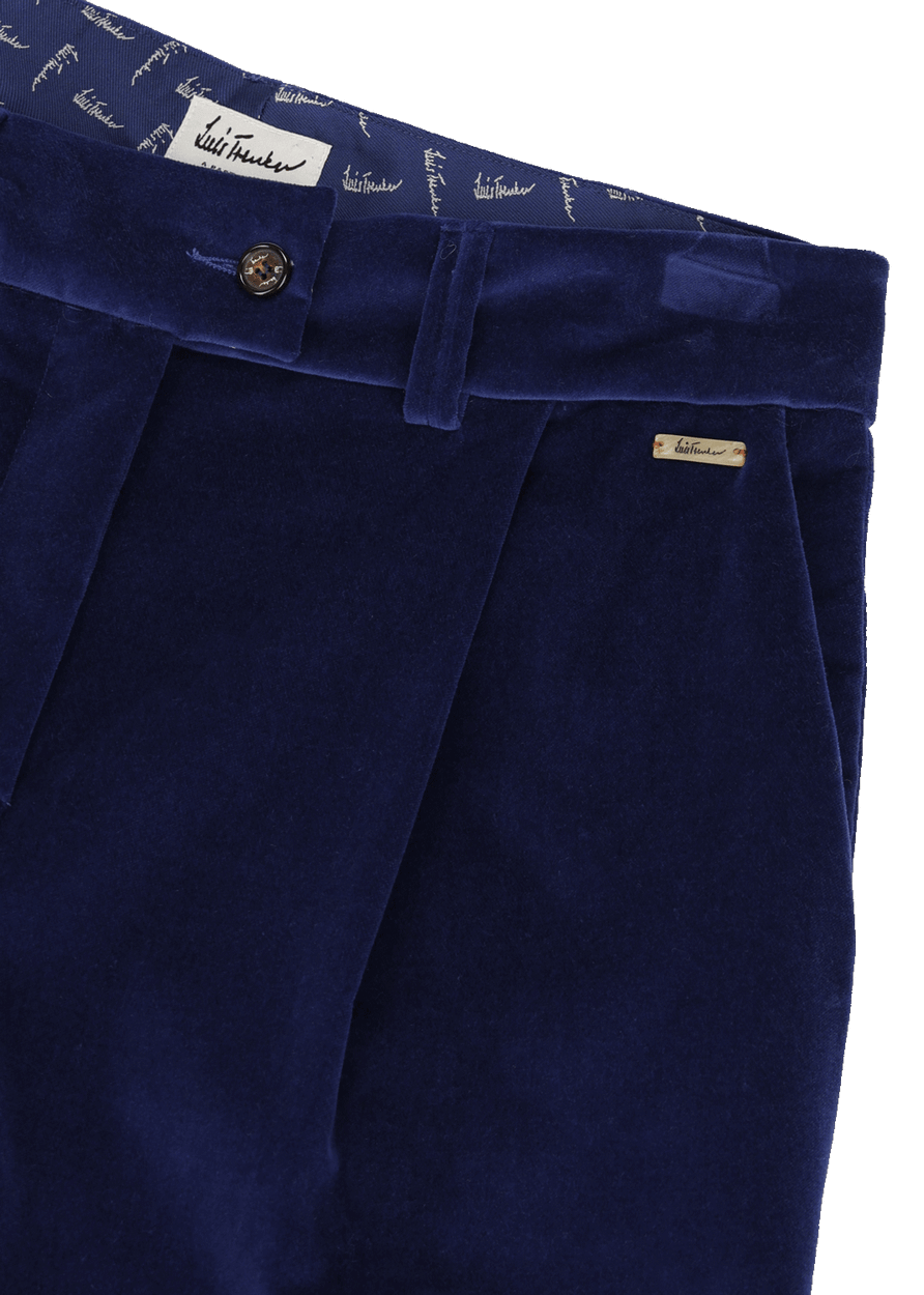 Luis Trenker Pantaloni di velluto plissettati modello Luxara Prezzo basso
