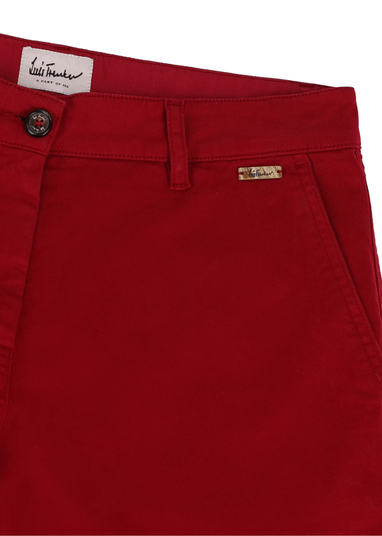 Luis Trenker Pantaloni chino in gabardine di cotone modello Luloraine Latest stili