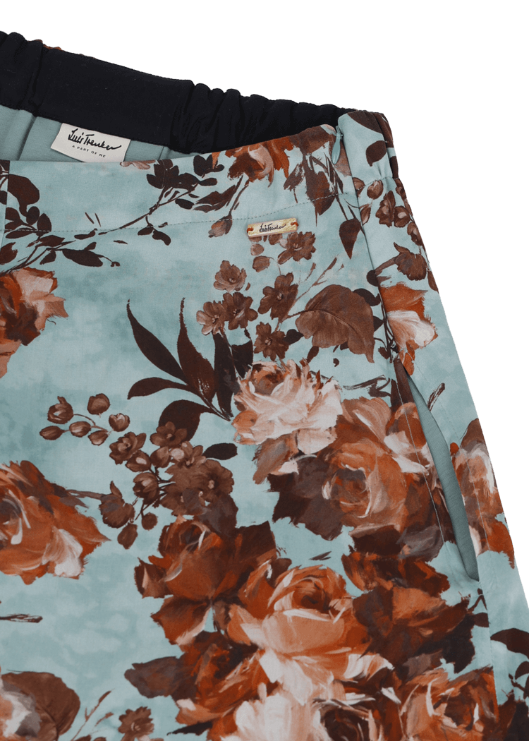 Luis Trenker Gonna midi con stampa floreale Fino al 55% di sconto
