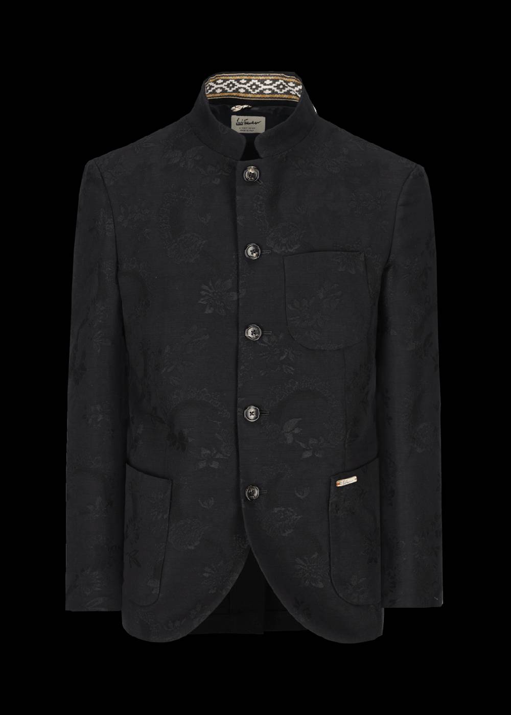 Luis Trenker Blazer in jacquard con motivo floreale modello Lusandro Limitato a 3 giorni