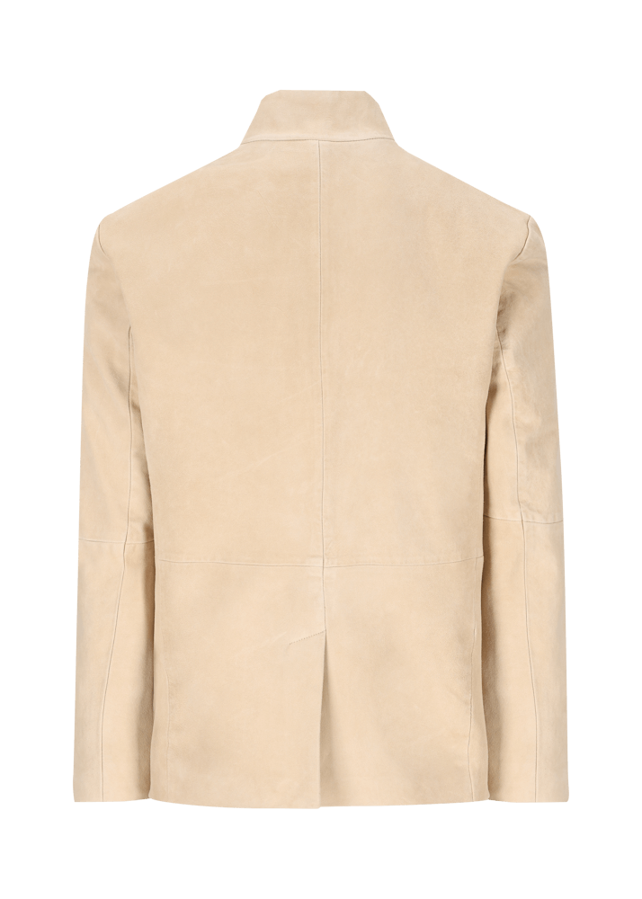 Luis Trenker Blazer in pelle scamosciata modello Lusandro Esporta salva