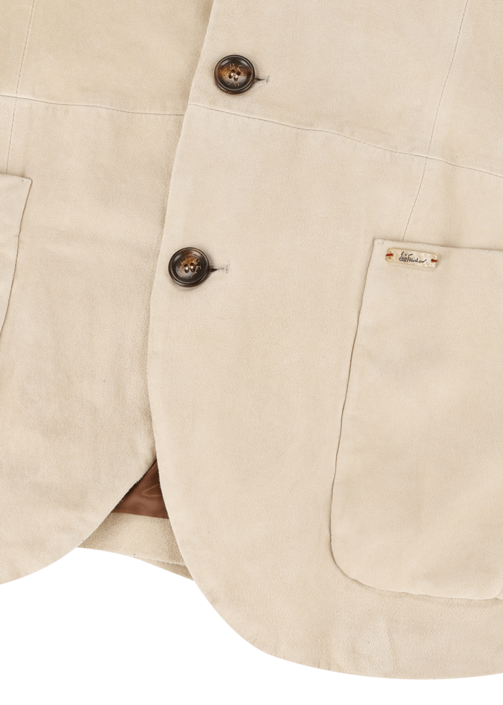 Luis Trenker Blazer in pelle scamosciata modello Lusandro Esporta salva