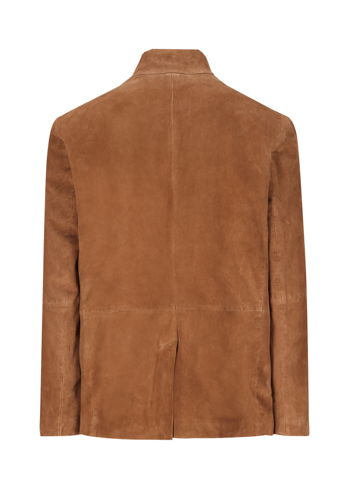 Luis Trenker Blazer in pelle scamosciata modello Lusandro In vendita
