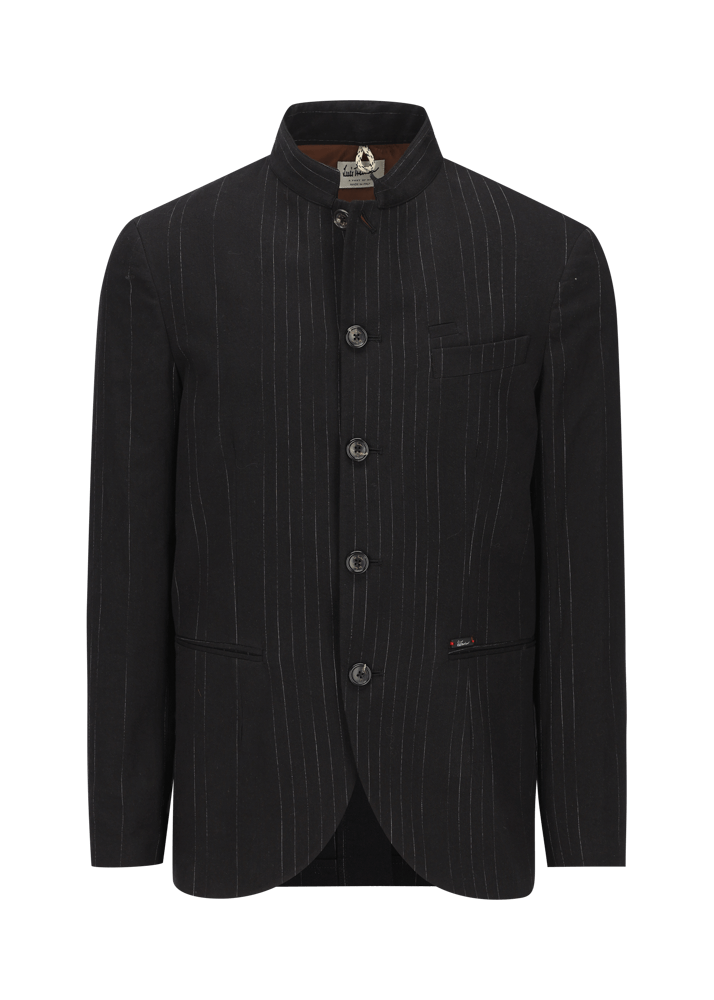 Luis Trenker Blazer con motivo gessato modello Lusandretto Duty-free