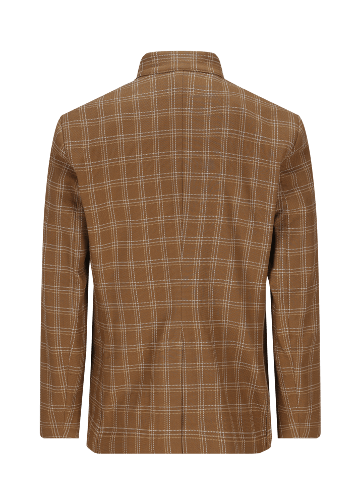 Luis Trenker Blazer con motivo a quadri modello Lusandretto Sconti questo mese