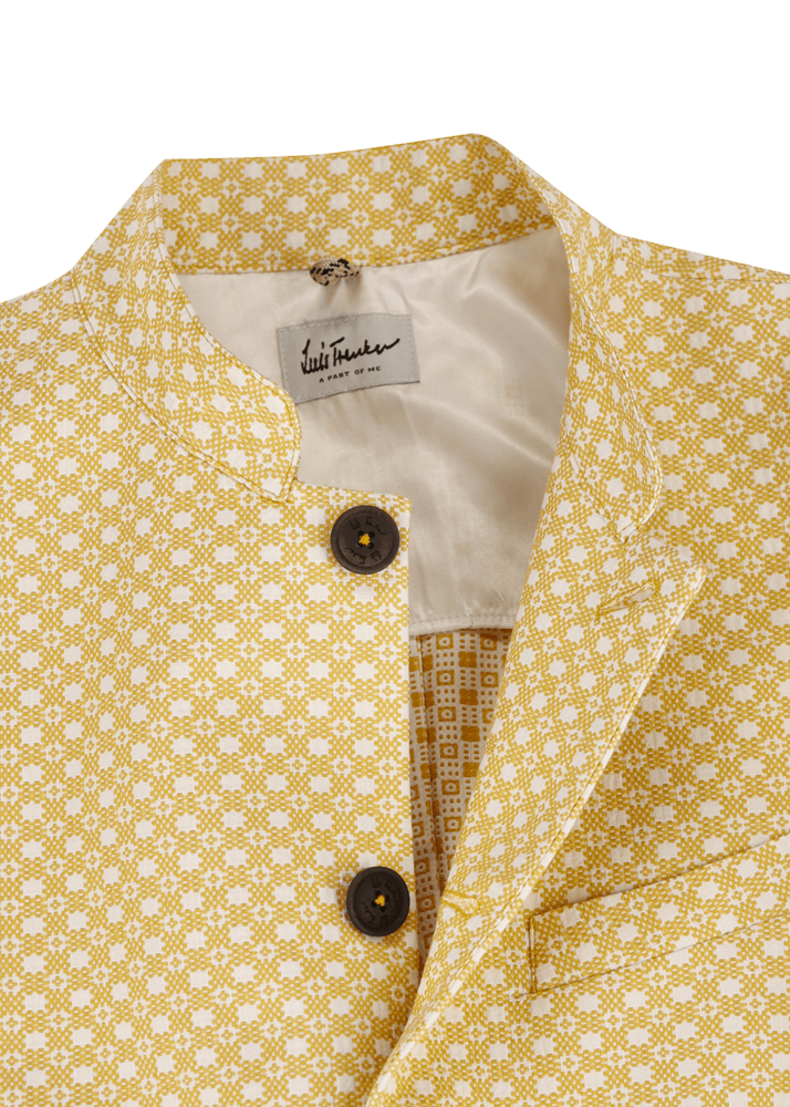 Luis Trenker Blazer in cotone jacquard modello Lusandretto 2025