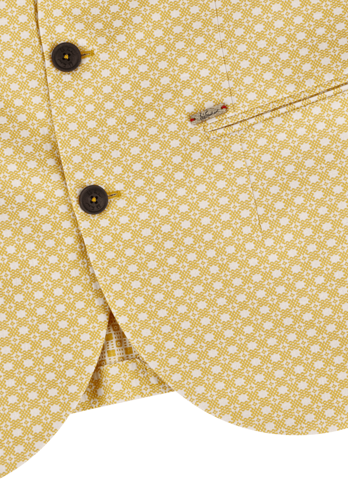 Luis Trenker Blazer in cotone jacquard modello Lusandretto 2025