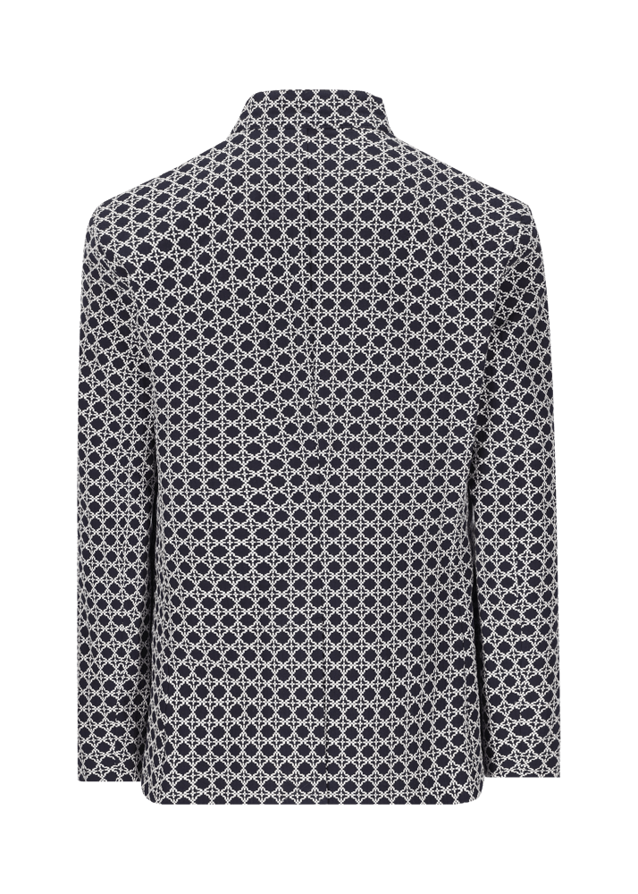 Luis Trenker Blazer in cotone jacquard modello Lusandretto Italy