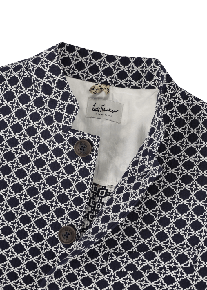 Luis Trenker Blazer in cotone jacquard modello Lusandretto Italy