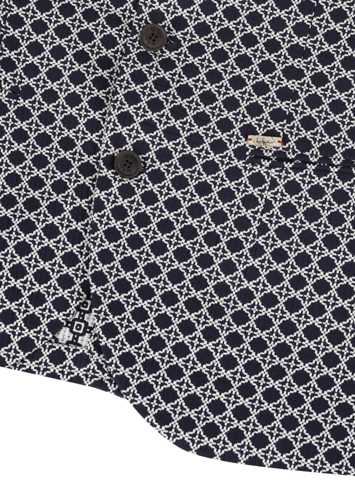Luis Trenker Blazer in cotone jacquard modello Lusandretto Italy
