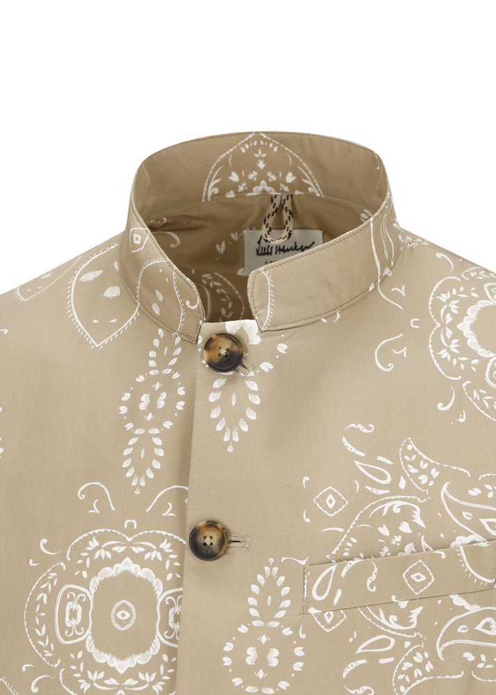 Luis Trenker Blazer con stampa bandana modello Lusandretto Promozione