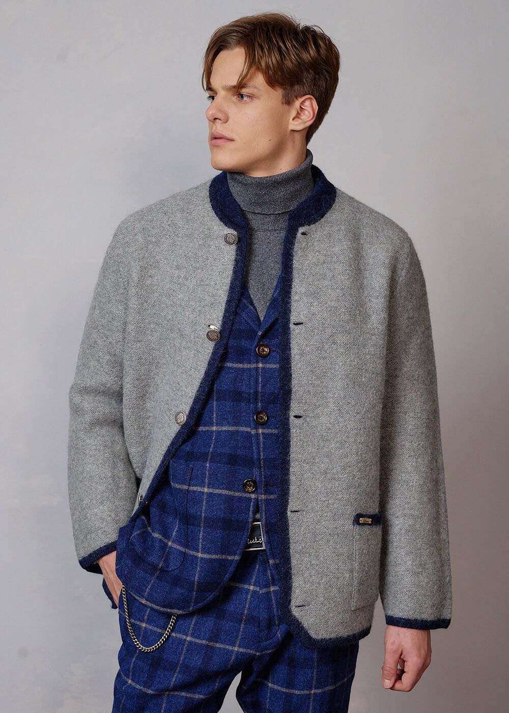Luis Trenker Giacca in lana cotta modello Luandreas Shopping Online